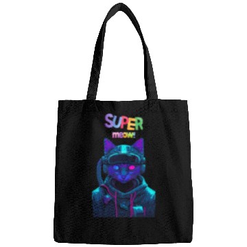 Discover super meow Bags, cute cat