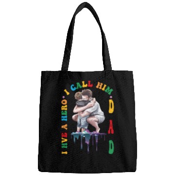 Discover I Have A Hero I Call Him Dad Bags