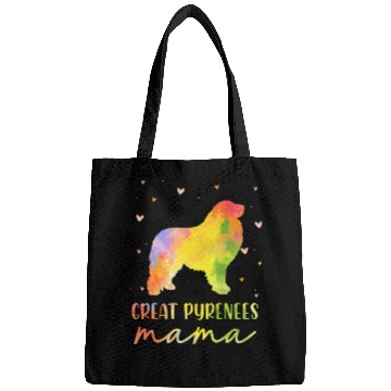 Discover Great Pyrenees Mom Colorful Great Pyrenees Gifts Bags