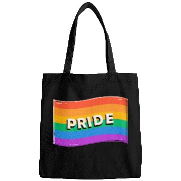 Discover Retro LGBT Pride Flag Bags