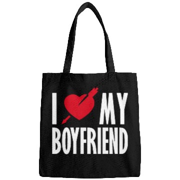 Discover I Love My Boyfriend Bags