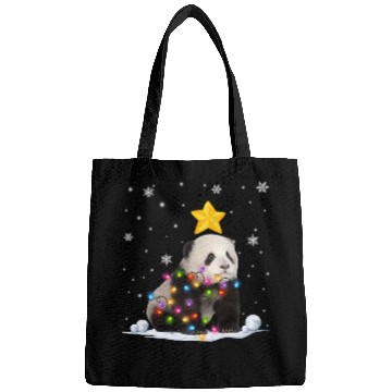Discover Panda Bear Animals Tree Lights Bags