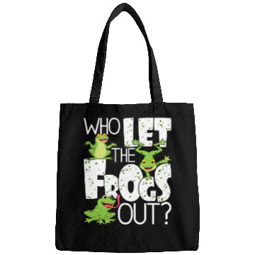 Discover Who Let The Frogs Out Amphibian Frog Owner Bags