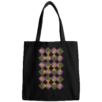 Discover Purple Mosaic Rhombuses. Bags
