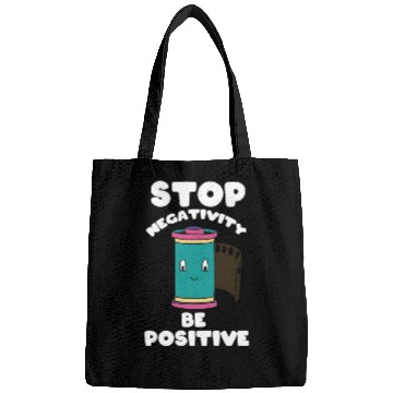 Discover Stop Negativity Be Positive Bags