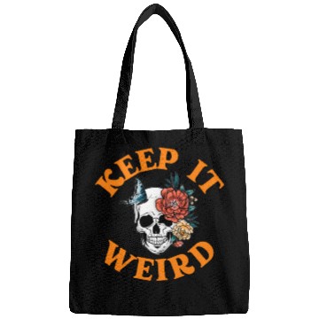 Discover Keep It Weird Morbid Halloween Bags