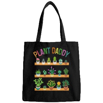 Discover Plant Daddy Succulents Dad Gardener Gardening Bags