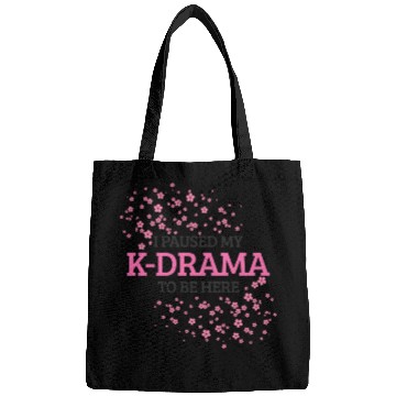 Discover I Paused My K-Drama To Be Here K-Pop Korean Bags