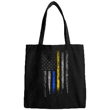 Discover Gold Blue Line 911 Police Dispatcher First Bags