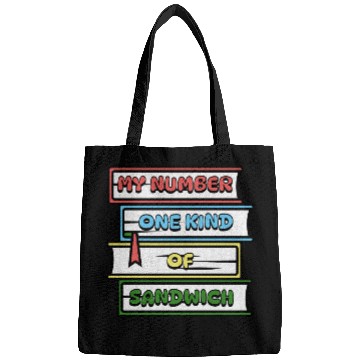 Discover My Number One Kind Of Sandwich Book Lovers Bags
