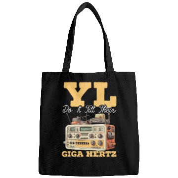 Discover Ham Radio Operator Morse Code Radioactivity Bags