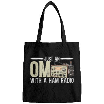 Discover Ham Radio Operator Morse Code Radioactivity Bags