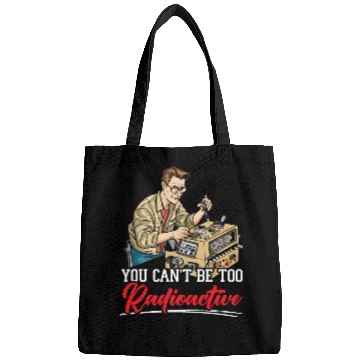 Discover Ham Radio Operator Morse Code Radioactivity Bags