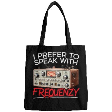 Discover Ham Radio Operator Morse Code Radioactivity Bags