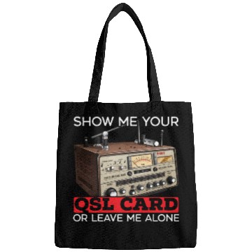 Discover Ham Radio Operator Morse Code Radioactivity Bags