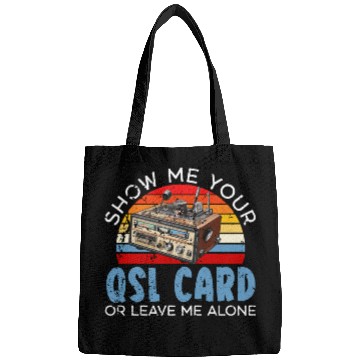 Discover Ham Radio Operator Morse Code Radioactivity Bags