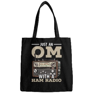Discover Ham Radio Operator Morse Code Radioactivity Bags