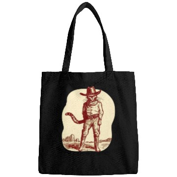 Discover Serenity Cat Cowboy God Grant me Bags