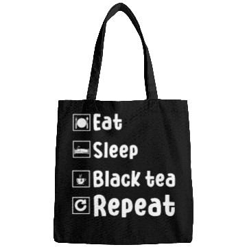 Discover Funny Black Tea Lover Outfit Drinking Tea Bags