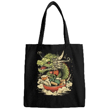 Discover Sushi Dragon Japanesse Kawaii Bags
