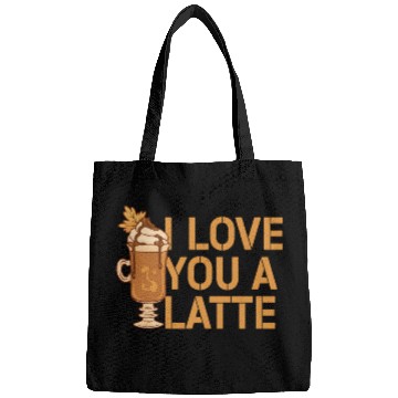 Discover I Love You A Latte Couples Romance Bags