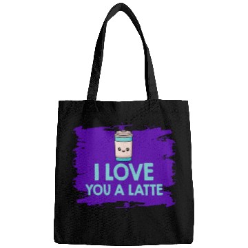 Discover I Love You A Latte Couples Romance Bags