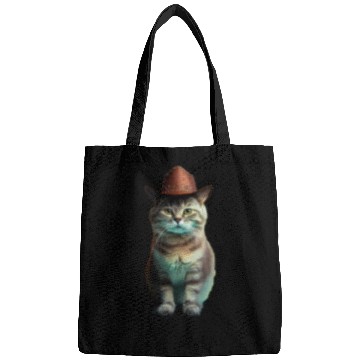 Discover cowboy cat - funny cats, funny pets. Bags
