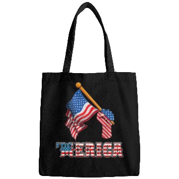 Discover Patriotism Merica Pride US Patriots USA Fan Bags