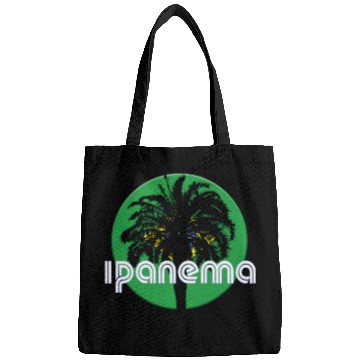 Discover Ipanema Brazil Flag Native Palm Tree Brazilian Bags