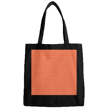 Discover Retro Orange Geometric Pattern Bags