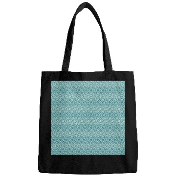 Discover Retro Teal Pattern Bags