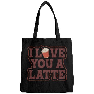 Discover I Love You A Latte Couples Romance Bags