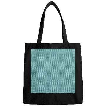 Discover Retro Teal Chevron Pattern Bags
