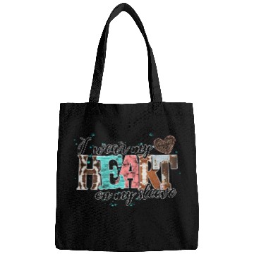 Discover I Wear My Heart On My Sleeve Bags