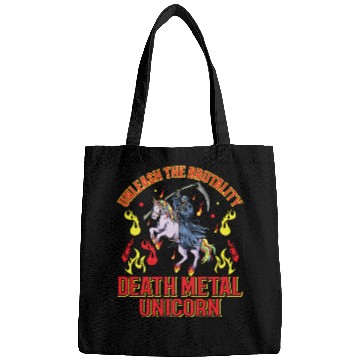 Discover Goth Rock Satan Unicorn Festivals Death Metal Bags