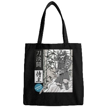Discover Aesthetic samurais master Comic Strip style Bags