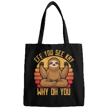 Discover Sloth Hilarious Sloth Yoga Bags