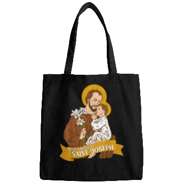 Discover Consecration to St Joseph and Child Jesus Catholic Bags