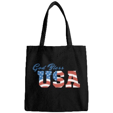 Discover God Bless America Bags