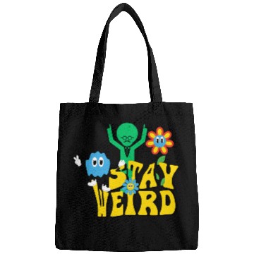 Discover Stay Weird Bags