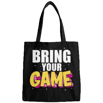Discover BRING YOUR GAME nostalgia Bags