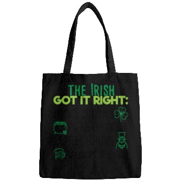 Discover Lucky Irish Charms Aesthetic Bags