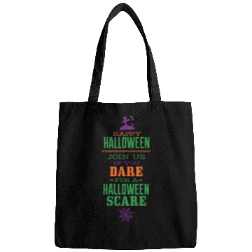 Discover Join Us If You Dare For A Halloween Scare boy Bags