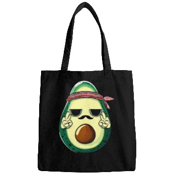 Discover Hippie Avocado with Beard Bags