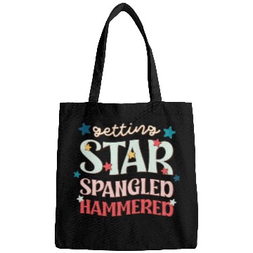 Discover Getting Star Spangled Hammered, Independence Day Bags