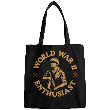 Discover World War 2 WW2 Enthusiast Bags