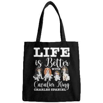 Discover Life Is Better With Cavalier King Charles Spaniel Bags