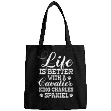 Discover Life Is Better With Cavalier King Charles Spaniel Bags