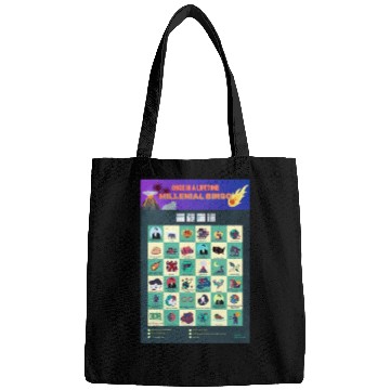 Discover "Once In A Lifetime" Millennial Bingo Poster Bags