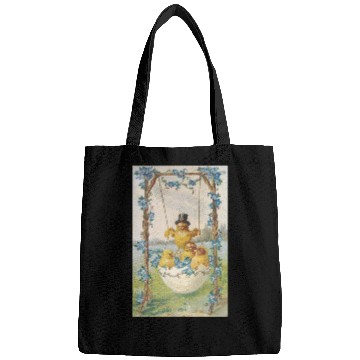 Discover Vintage Easter Card Bags